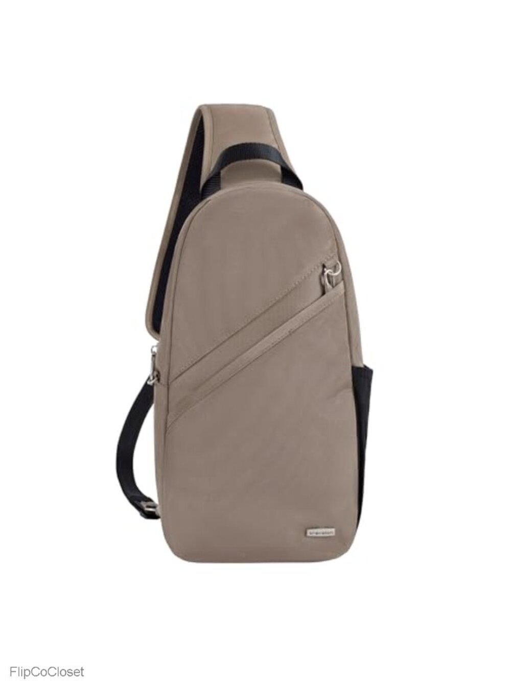 Anti-Theft Sling Bag Crossbody RFID Blocking Locking Zippers Travel Purse